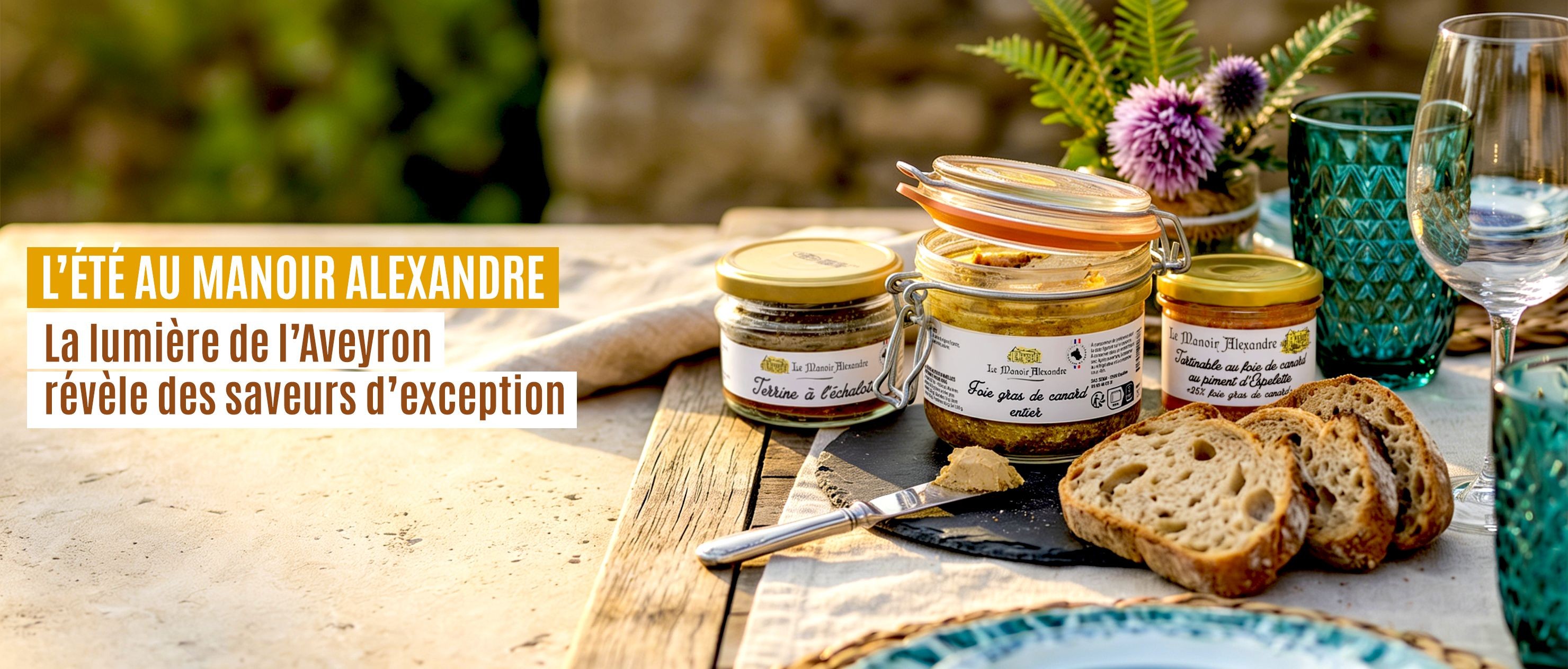 La lumière de l'Aveyron révèle des saveurs d'exception La lumière de l'Aveyron révèle des saveurs d'exception